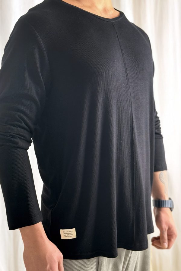 Wor Y-Black Sweatshirt